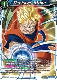 Decisive Strike - Fighter's Ambition - Dragon Ball Super: Masters card