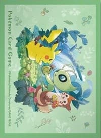 Pokemon TCG: Pokemon Center Japan Exclusive Card Sleeves - Gift of the Forest (64-Pack) - Pokemon International Card Sleeves - Card Sleeves card