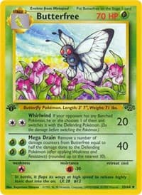 Butterfree - Jungle - Pokemon card
