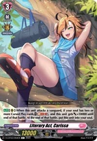 Literary Act, Carissa - D-LBT03: Lyrical Monasterio ~Summertime Memories!~ - Cardfight Vanguard card