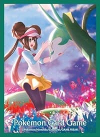 Pokemon TCG: Pokemon Center Japan Exclusive Card Sleeves - Rosa & Serperior (64-Pack) - Pokemon International Card Sleeves - Card Sleeves card
