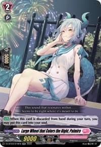 Large Wheel that Colors the Night, Palmira - D-LBT03: Lyrical Monasterio ~Summertime Memories!~ - Cardfight Vanguard card