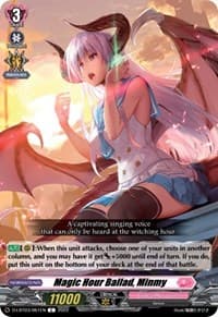 Magic Hour Ballad, Minmy - D-LBT03: Lyrical Monasterio ~Summertime Memories!~ - Cardfight Vanguard card