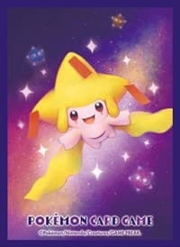 Pokemon TCG: Pokemon Center Japan Exclusive Card Sleeves - Shining Jirachi (64-Pack) - Pokemon International Card Sleeves - Card Sleeves card