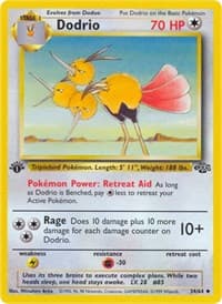 Dodrio - Jungle - Pokemon card