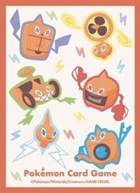 Pokemon TCG: Pokemon Center Japan Exclusive Card Sleeves - Form Change?! Rotom (64-Pack) - Pokemon International Card Sleeves - Card Sleeves card