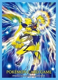 Pokemon TCG: Pokemon Center Japan Exclusive Card Sleeves - Zeraora Version 2 (64-Pack) - Pokemon International Card Sleeves - Card Sleeves card