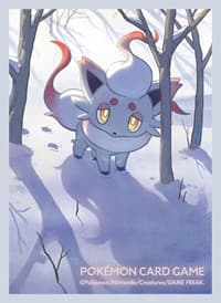 Pokemon TCG: Pokemon Center Japan Exclusive Card Sleeves - Hisuian Zorua (64-Pack) - Pokemon International Card Sleeves - Card Sleeves card