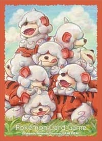 Pokemon TCG: Pokemon Center Japan Exclusive Card Sleeves - Hisuian Growlithe (64-Pack) - Pokemon International Card Sleeves - Card Sleeves card