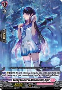 Resting Her Back on Wisteria Trellis, Vepur - D-LBT03: Lyrical Monasterio ~Summertime Memories!~ - Cardfight Vanguard card