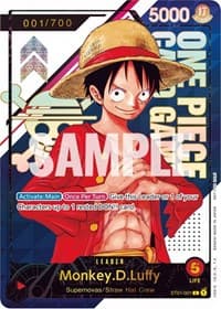 Monkey.D.Luffy - ST01-001 [Serial Number] - One Piece Promotion Cards - One Piece Card Game card