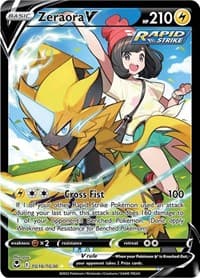 Zeraora V - SWSH12: Silver Tempest Trainer Gallery - Pokemon card