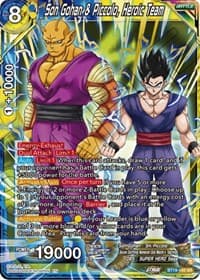 Son Gohan & Piccolo, Heroic Team - Fighter's Ambition - Dragon Ball Super: Masters card