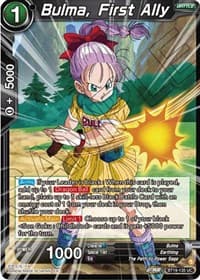 Bulma, First Ally - Fighter's Ambition - Dragon Ball Super: Masters card
