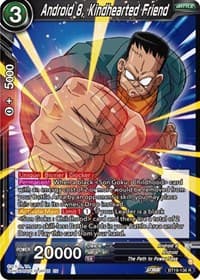 Android 8, Kindhearted Friend - Fighter's Ambition - Dragon Ball Super: Masters card