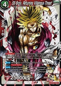 SS Broly, Returning Villainous Threat - Fighter's Ambition - Dragon Ball Super: Masters card