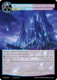 Mausoleum of the Ruined Nation - The Underworld of Secrets - Force of Will card