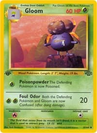 Gloom - Jungle - Pokemon card