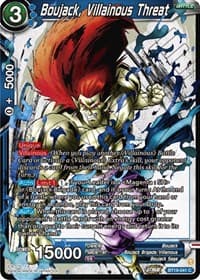 Boujack, Villainous threat - Fighter's Ambition - Dragon Ball Super: Masters card