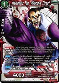 Mercenary Tao, Villainous Threat - Fighter's Ambition - Dragon Ball Super: Masters card