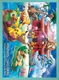 Pokemon TCG: Pokemon Center Japan Exclusive Card Sleeves - Pokemon Center Okinawa (64-Pack) - Pokemon International Card Sleeves - Card Sleeves card