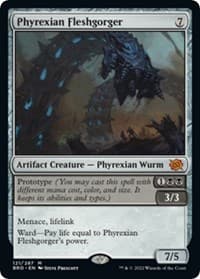 Phyrexian Fleshgorger - The Brothers' War - Magic: The Gathering card
