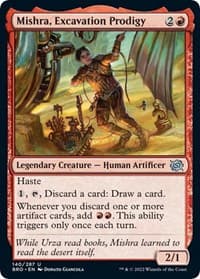 Mishra, Excavation Prodigy - The Brothers' War - Magic: The Gathering card