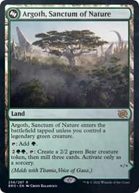 Argoth, Sanctum of Nature - The Brothers' War - Magic: The Gathering card
