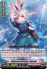 IridescencePalette, Haseritt - D-LBT03: Lyrical Monasterio ~Summertime Memories!~ - Cardfight Vanguard card
