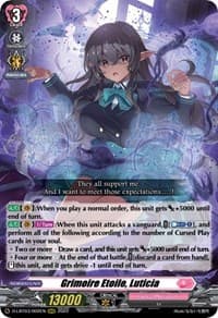 Grimoire Etoile, Luticia - D-LBT03: Lyrical Monasterio ~Summertime Memories!~ - Cardfight Vanguard card