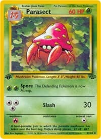 Parasect - Jungle - Pokemon card
