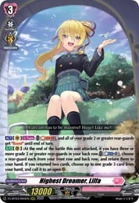 Highest Dreamer, Lilfa - D-LBT03: Lyrical Monasterio ~Summertime Memories!~ - Cardfight Vanguard card