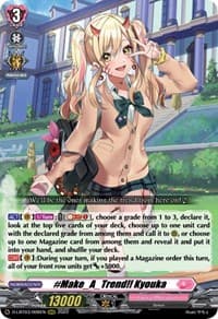 #Make_A_Trend!! Kyouka - D-LBT03: Lyrical Monasterio ~Summertime Memories!~ - Cardfight Vanguard card