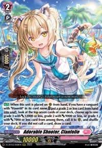 Adorable Shooter, Clanfelie - D-LBT03: Lyrical Monasterio ~Summertime Memories!~ - Cardfight Vanguard card