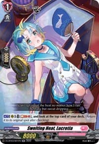 Swelting Heat, Lucretia - D-LBT03: Lyrical Monasterio ~Summertime Memories!~ - Cardfight Vanguard card