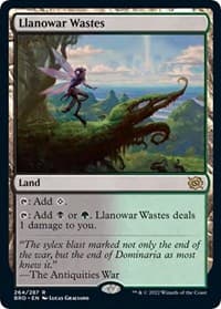 Llanowar Wastes - The Brothers' War - Magic: The Gathering card