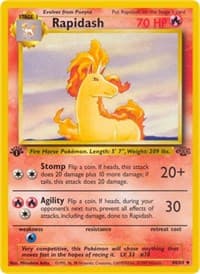 Rapidash - Jungle - Pokemon card