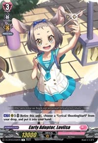 Early Adoptor, Loviisa - D-LBT03: Lyrical Monasterio ~Summertime Memories!~ - Cardfight Vanguard card