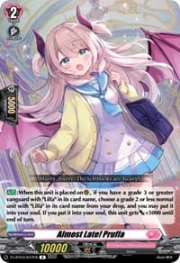 Almost Late! Prufla - D-LBT03: Lyrical Monasterio ~Summertime Memories!~ - Cardfight Vanguard card