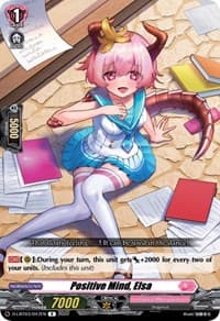 Positive Mind, Elsa - D-LBT03: Lyrical Monasterio ~Summertime Memories!~ - Cardfight Vanguard card