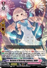 Nocturne of Flickering Lambency, Judith - D-LBT03: Lyrical Monasterio ~Summertime Memories!~ - Cardfight Vanguard card