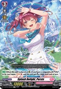 Splash Delight, Persis - D-LBT03: Lyrical Monasterio ~Summertime Memories!~ - Cardfight Vanguard card