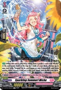 Sparkling Summer! Michu - D-LBT03: Lyrical Monasterio ~Summertime Memories!~ - Cardfight Vanguard card