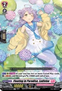 Floating in Paradise, Ludivine - D-LBT03: Lyrical Monasterio ~Summertime Memories!~ - Cardfight Vanguard card