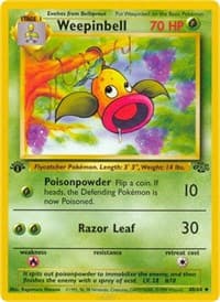 Weepinbell - Jungle - Pokemon card