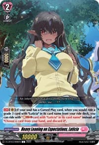 Heavy Leaning on Expectations, Luticia - D-LBT03: Lyrical Monasterio ~Summertime Memories!~ - Cardfight Vanguard card