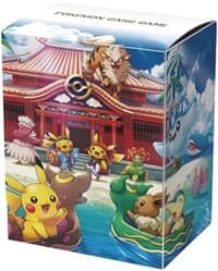 Pokemon Center Japan Exclusive: Okinawa Deck Box - Pokemon International Deck Boxes - Deck Boxes card
