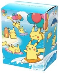Pokemon Center Japan Exclusive: Surfing Pikachu & Flying Pikachu Deck Box - Pokemon International Deck Boxes - Deck Boxes card