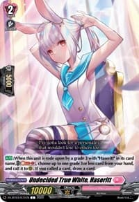 Undecided True White, Haseritt - D-LBT03: Lyrical Monasterio ~Summertime Memories!~ - Cardfight Vanguard card