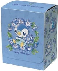 Pokemon Center Japan Exclusive: Piplup Baby Blue Eyes Deck Box - Pokemon International Deck Boxes - Deck Boxes card